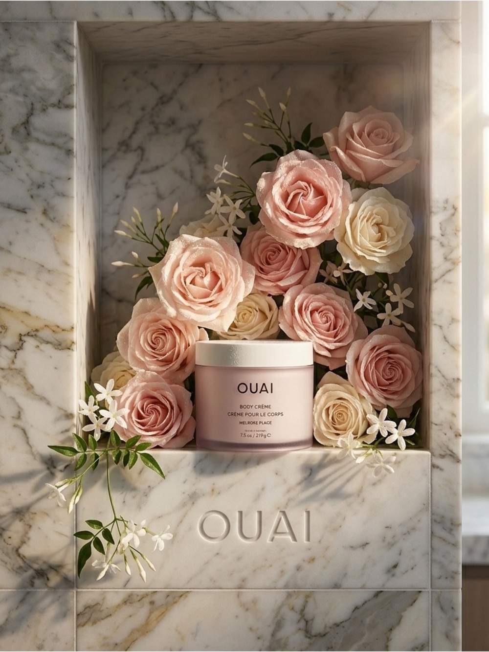 NEW OUAI Melrose Place Body Crème & Body Wash Set - Luxury Skincare Gift - Picture 9 of 9